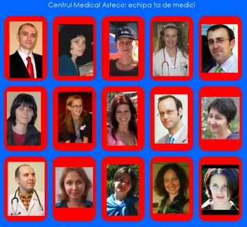 Echipa de medici Asteco Cluj