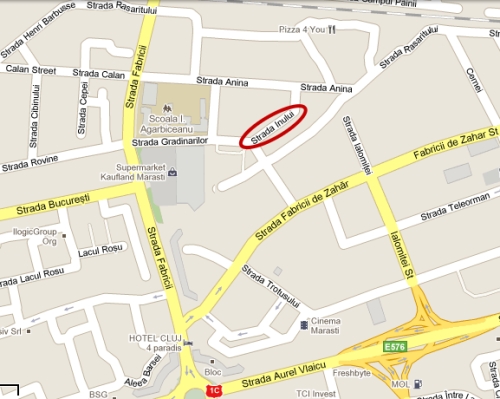 Locatie Cabinet logopedie Cluj