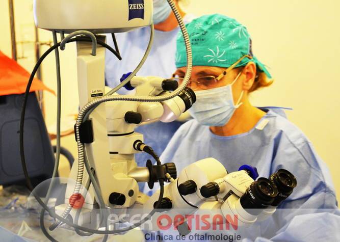 Optisan - clinica de oftalmologie Clinică de chirurgie cu laser a cataractei
